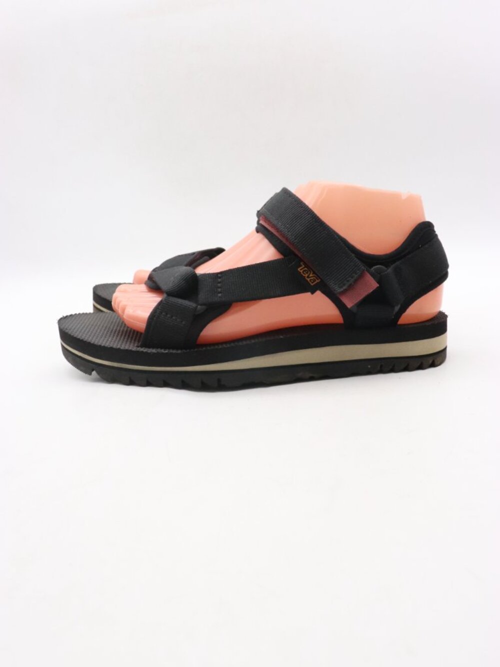 Teva Black Women's Size 8 Universal Trail Strap Casual Sandals 1107709 - Picture 4 of 9